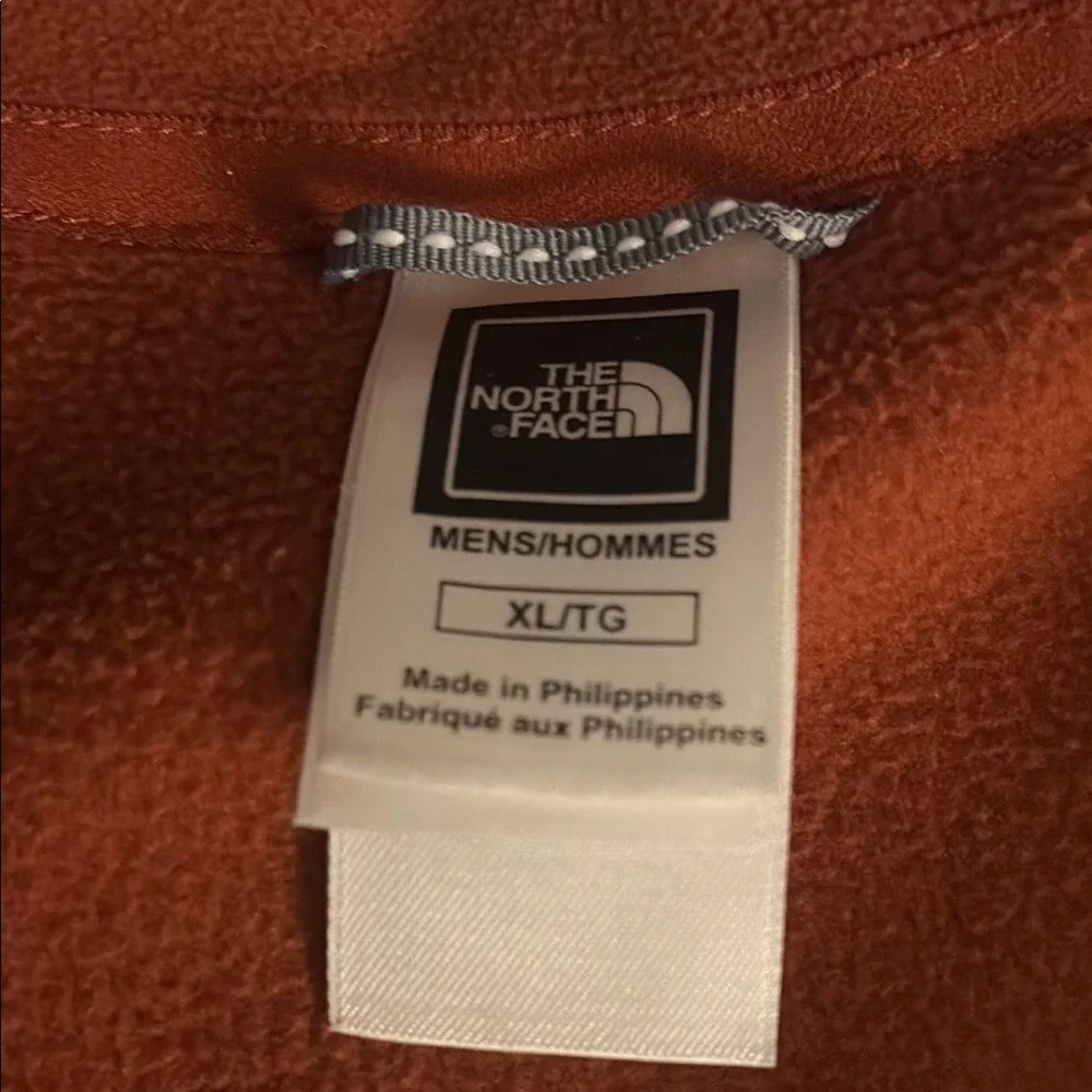 The North Face Burnt Orange Fleece‎ Pullover